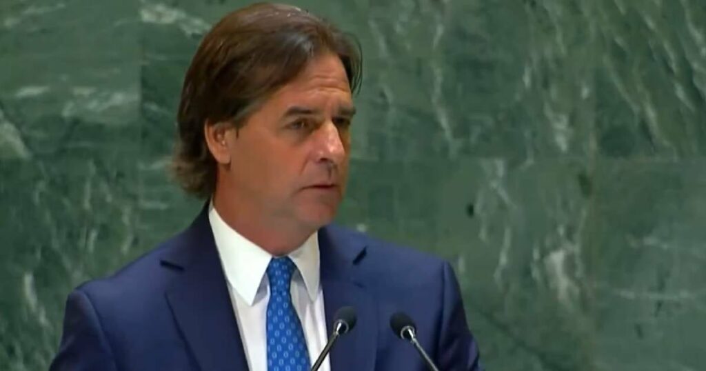 Uruguayan President Lacalle Pou Calls for Action Against Electoral Fraud in Venezuela at the UN