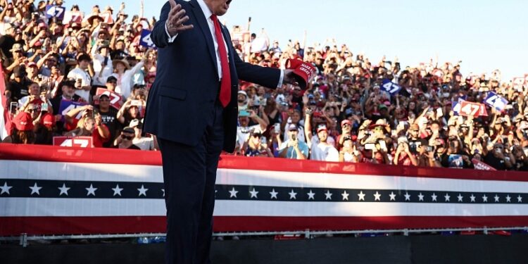 ‘Paradise Lost’: Trump rallies devotees to Make America Great Again in the heart of liberal California