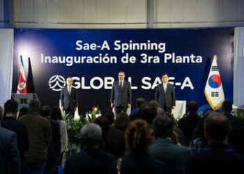 Global Sae-A open third spinning mill in Costa Rica
