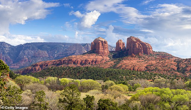 One famous attraction in Sedona is Cathedral Rock