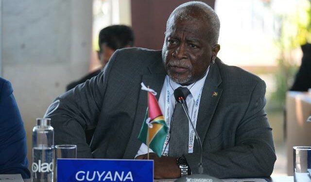 PM Phillips reaffirms Guyana’s commitment to clean energy transition at OLADE meeting