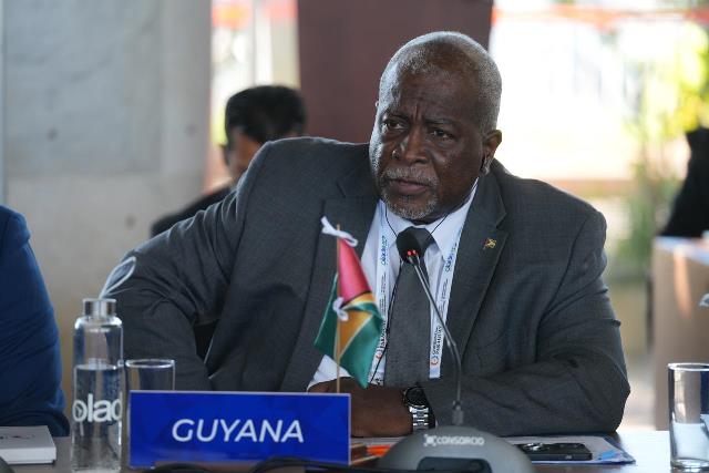 PM Phillips reaffirms Guyana’s commitment to clean energy transition at OLADE meeting