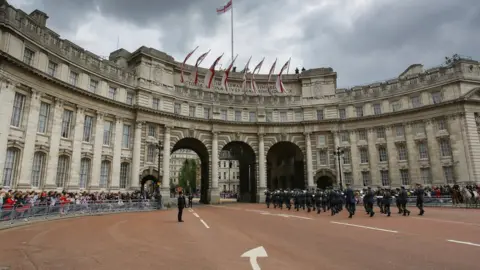 Getty Images The Admiralty Arch in London