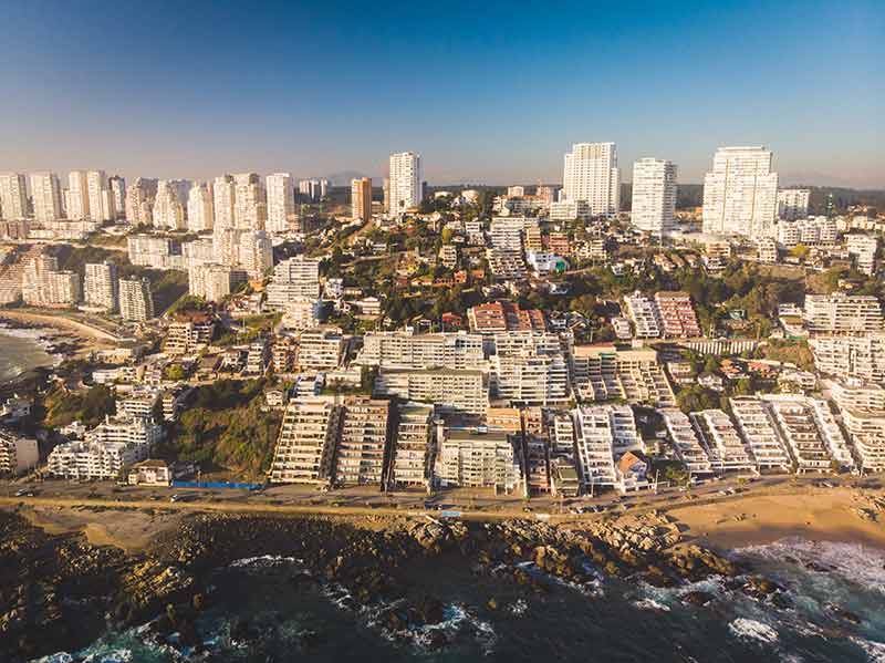 waterfront view of vina del mar