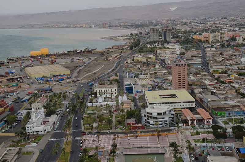 City Of Arica In The Arica Y Parinacota Region