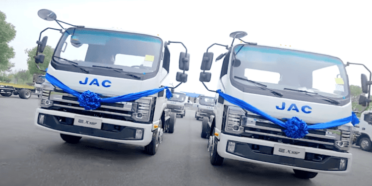 Chinese JAC delivers 100 electric MD trucks to North America