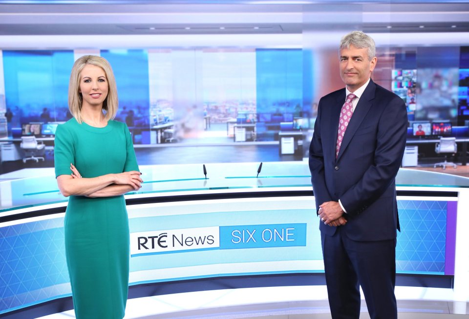 Caitriona left RTE's Six One to work with BBC in America