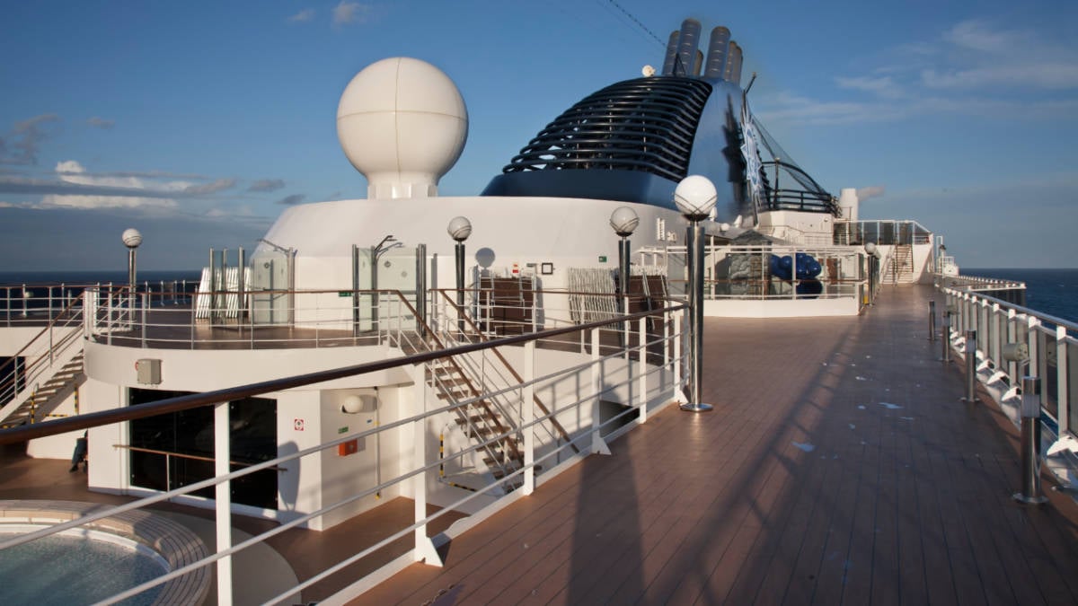 Open Deck of MSC Poesia