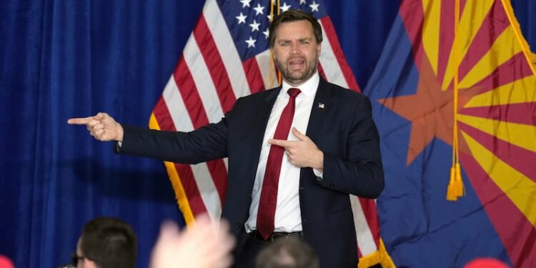 Sen. JD Vance and Don Jr. make final push for votes in Arizona