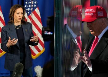 Donald Trump and Kamala Harris in final pitch to US voters after blitzing battleground states | US News