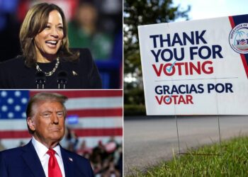 US election latest: Harris and Trump tied in first official result of election - as voting begins for millions of Americans | US News