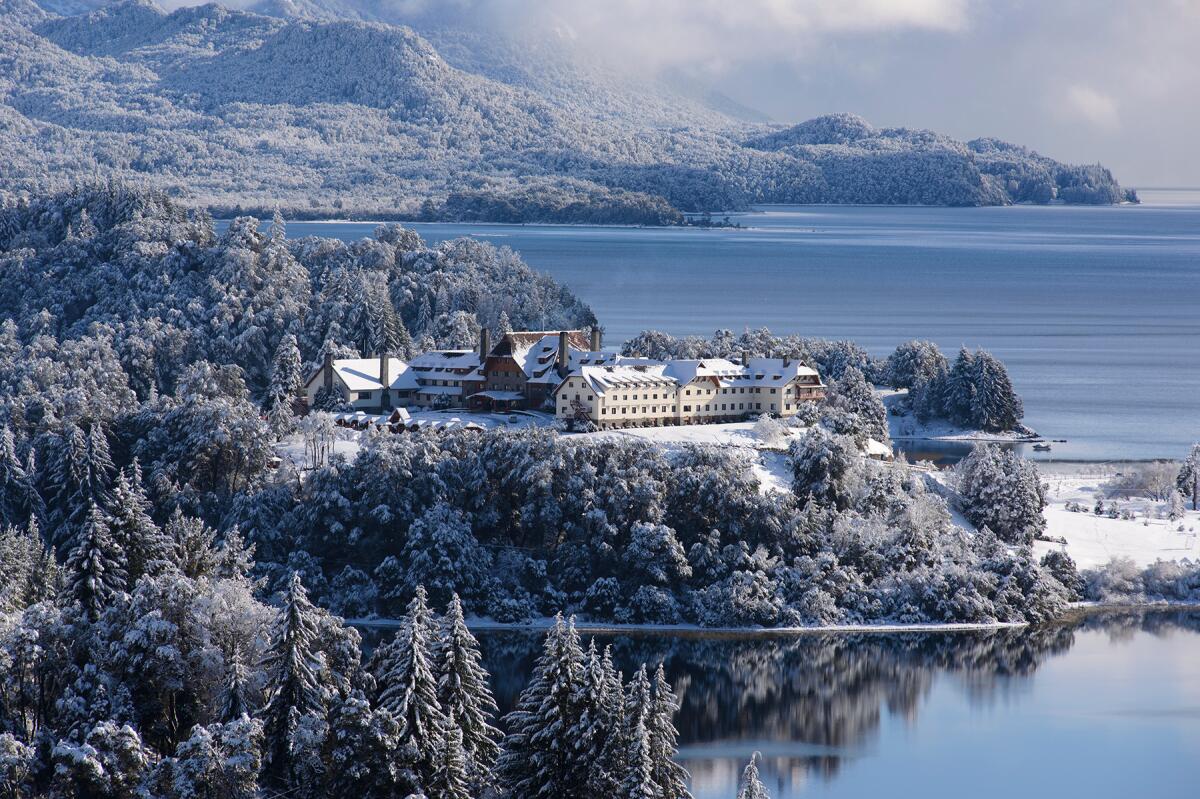 Winter in San Carlos de Bariloche, Patagonia, Argentina.