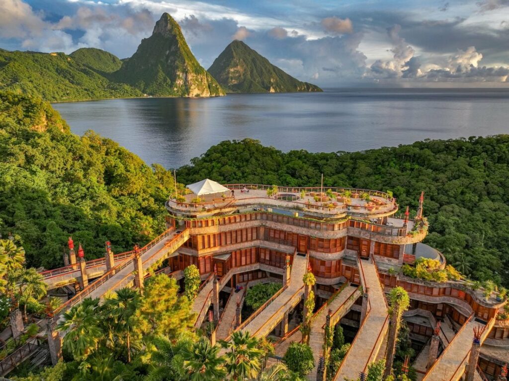 Heaven Has No Walls: Inside St. Lucia's Jade Mountain Resort - Essence