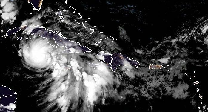 Rafael grows to hurricane strength as it heads for Gulf of Mexico