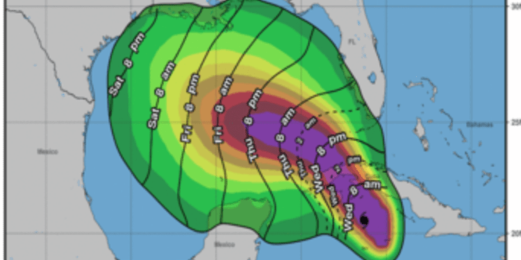 Hurricane Rafael makes landfall as a Category 3 storm, bringing life-threatening storm surge to Cuba
