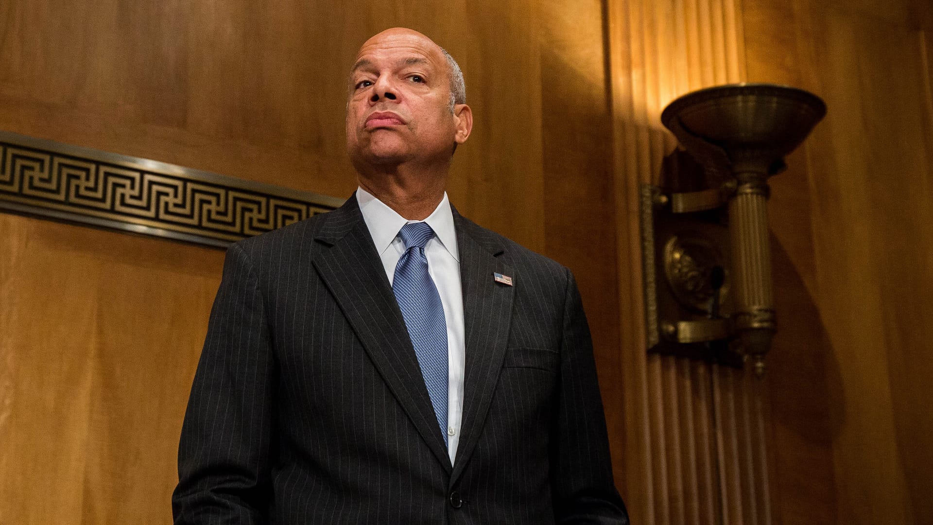 Jeh Johnson, former secretary of Homeland Security.