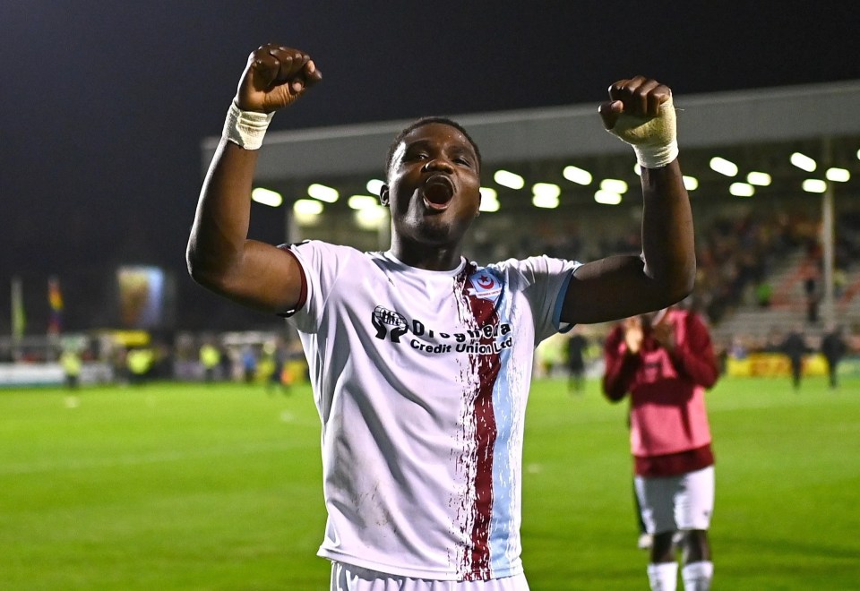 He is Drogheda's top goalscorer this season with ten goals