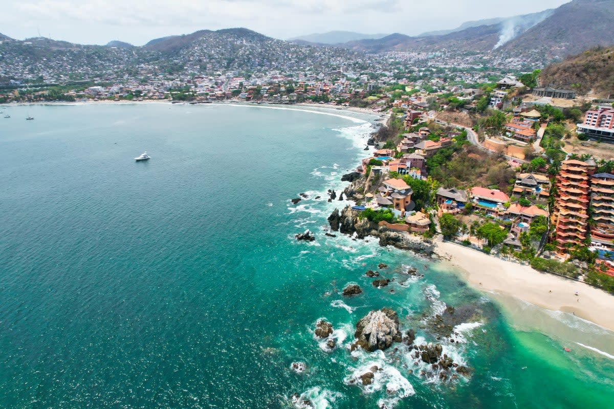 The beach town of Zihuatanejo on the Pacific coast is the perfect respite following a city break (Getty/iStock)