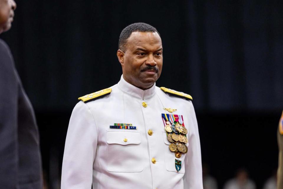 U.S. Navy Adm. Alvin Holsey will take over as head of the U.S. Southern Command in Doral