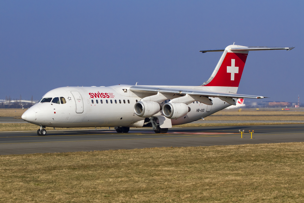 PragueCzechRepublic March9SwissInternationalAirLines