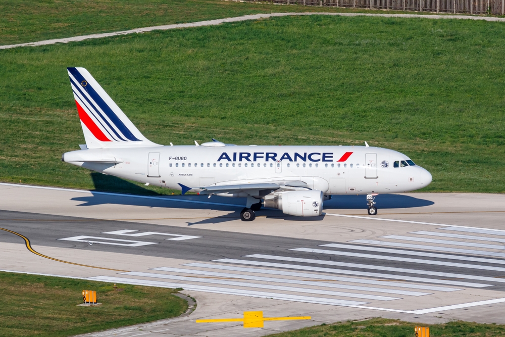 SplitCroatia May282023AirFranceAirbusA318