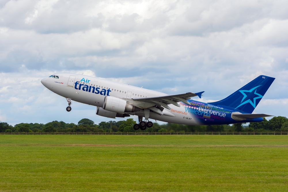 DublinIreland July5th2014AirTransatAirbusA310