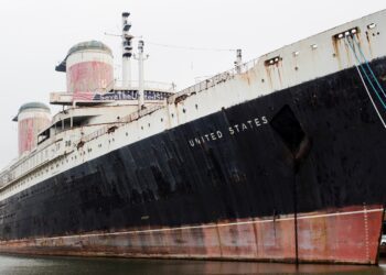 SS United States set to leave South Philadelphia berth next week in preparation of becoming the world's largest artificial reef