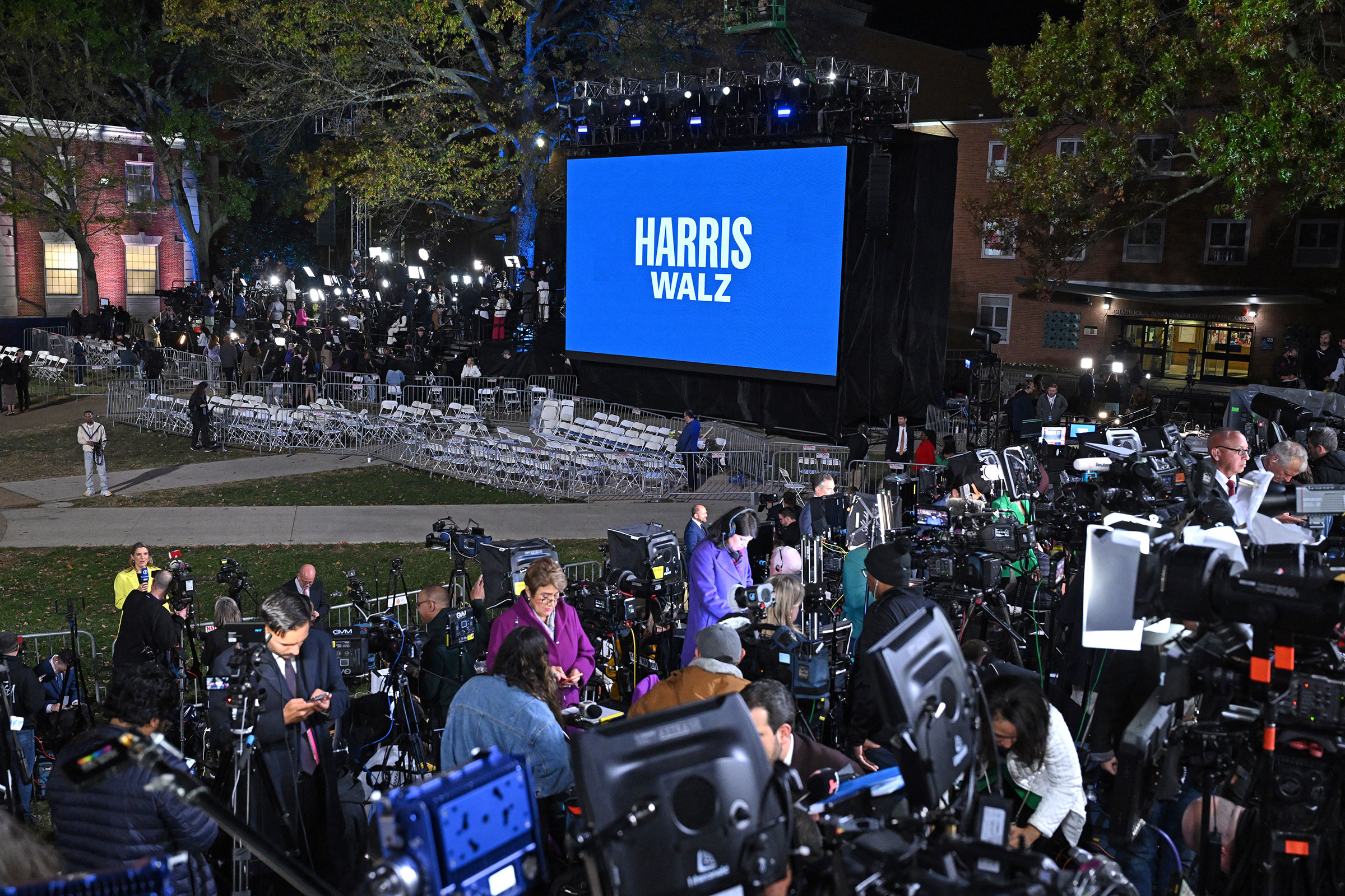 Harris Election Night