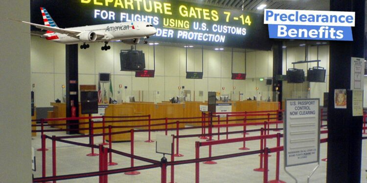 US Border Preclearance At Airports: 5 Key Benefits