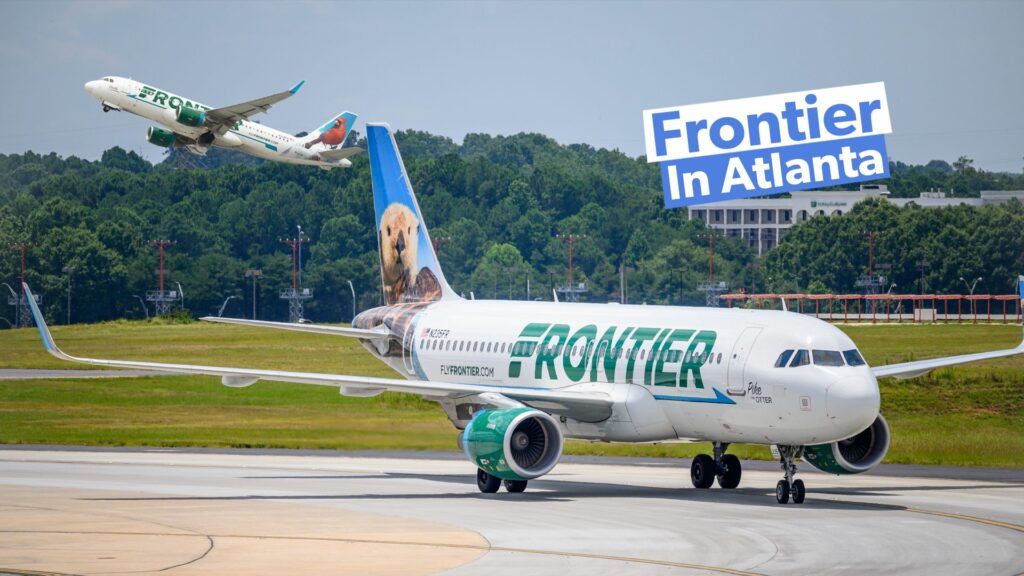 These Are Frontier Airlines' Longest Routes From Its Atlanta Operating Base