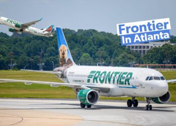 These Are Frontier Airlines' Longest Routes From Its Atlanta Operating Base