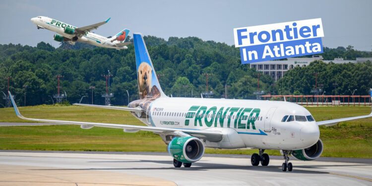 These Are Frontier Airlines' Longest Routes From Its Atlanta Operating Base