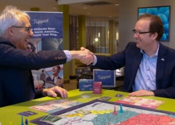 This made-in-North Bay board game pits players in a race across North America