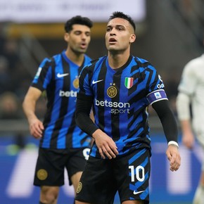 Con Lautaro Martínez, el Inter empató ante el Napoli y no pudo alcanzar la punta de la Serie A