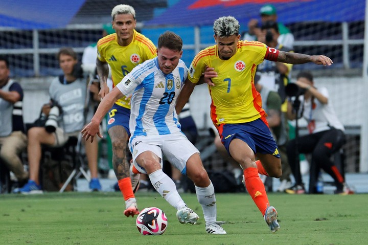 Argentina y Colombia, los dos primeros de estas Eliminatorias. (EFE)