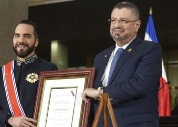 El Salvador President Bukele: Costa Rica bestows highest diplomatic honour on El Salvador President Bukele for security gains