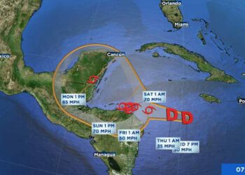 Life-Threatening Flash Flooding Expected In Honduras Later This
Week And Over The Weekend