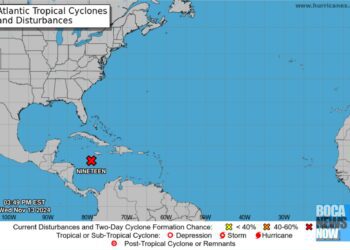 HEY NINETEEN! National Hurricane Center Goes Steely Dan As Tropical Disturbance Forms