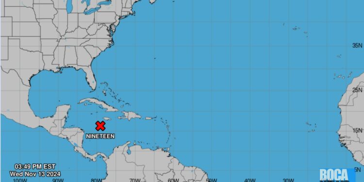 HEY NINETEEN! National Hurricane Center Goes Steely Dan As Tropical Disturbance Forms