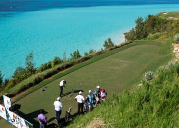 Check out the 235-yard par 3 at Butterfield Bermuda Championship
