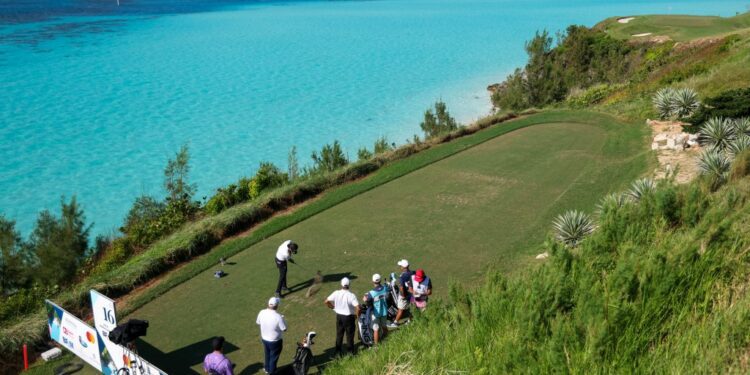 Check out the 235-yard par 3 at Butterfield Bermuda Championship