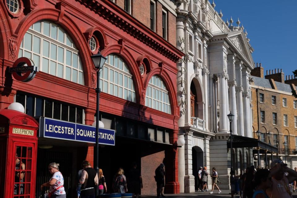 Leicester Square tube station... in Florida (Kassondra Cloos)