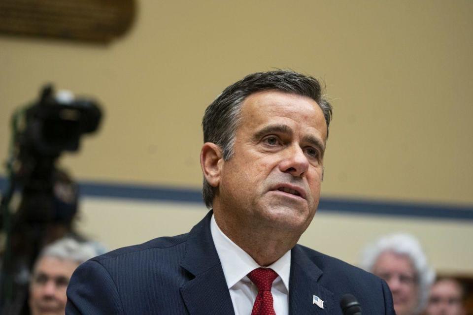 John Ratcliffe, former director of National Intelligence