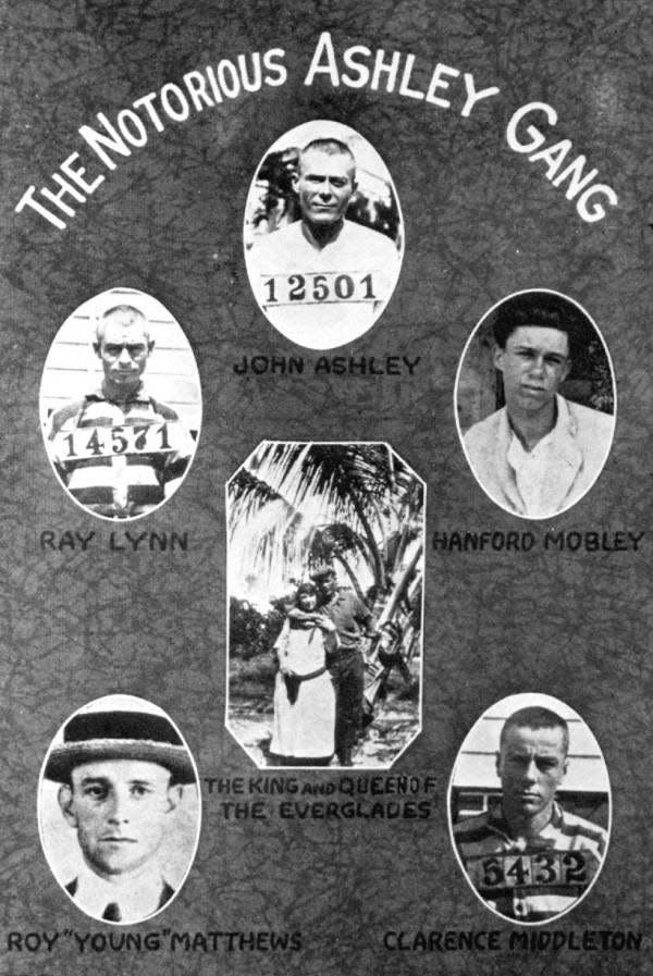 Clockwise starting at top; John Ashley, Hanford Mobley, Clarence Middleton, Roy 