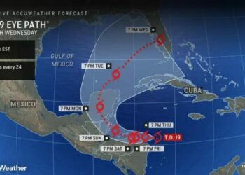 Sara path sees big shift