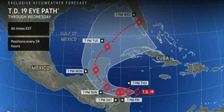 Sara path sees big shift