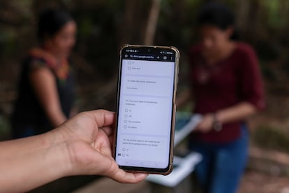 Algunas preguntas del formulario del Observatorio de Violencia Contra Las Mujeres Indígenas.