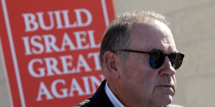 Mike Huckabee to be ambassador to Israel