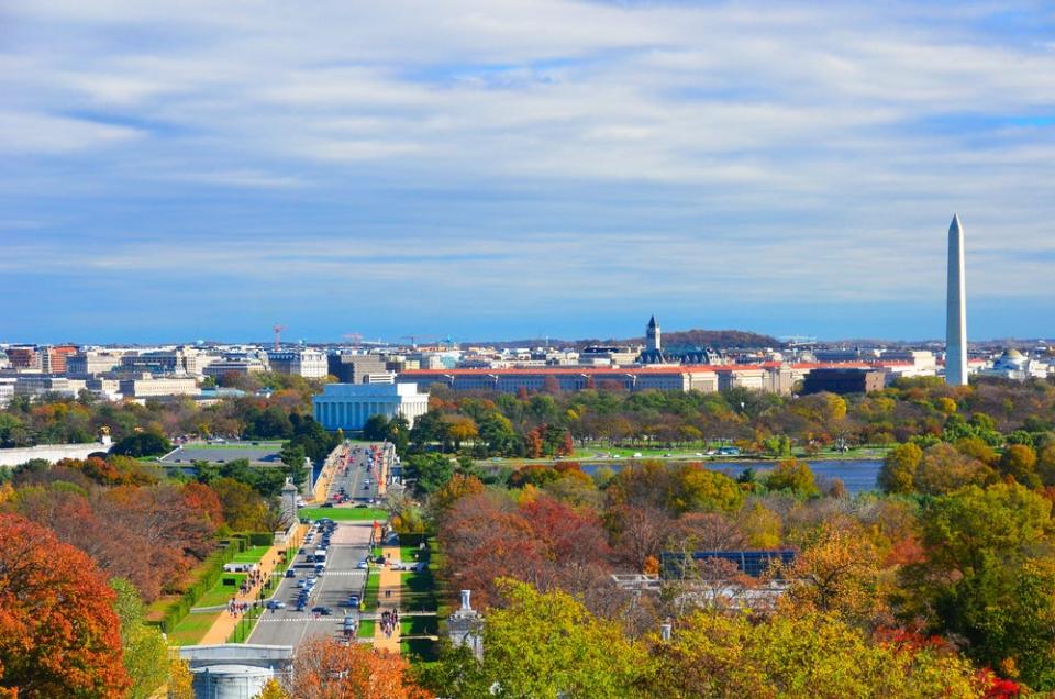 Washington DC skyline