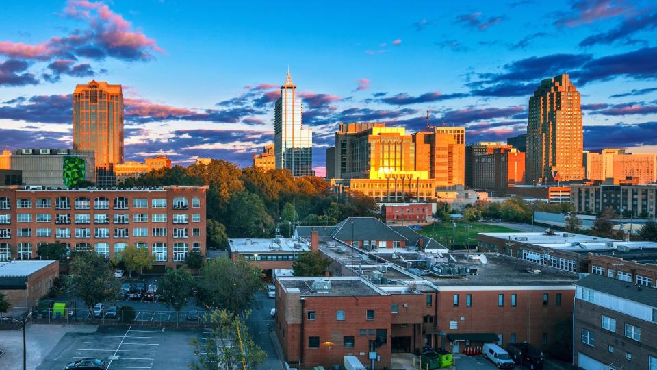 Buildings in Raleigh, North Carolina